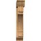 Ekena Millwork Merced Traditional Rough Sawn Bracket w/ Offset Brace, Western Red Cedar, 8"W x 38"D x 44"H BKT0806X38X44MRC01RWR - alternate 2
